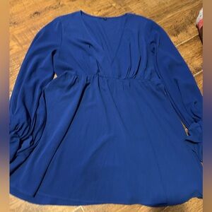 Gorgeous plunge mini dress 3X NEW